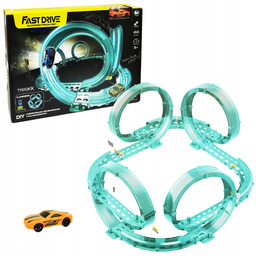 Tor Wyścigowy Fluorescencyjny Cztery Pętle Swede