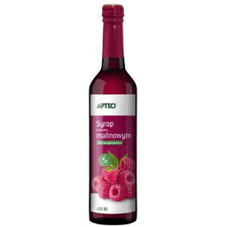 Syrop o smaku malinowym APTEO, 430ml