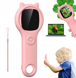 Mini Mikroskop Dziecięcy Przenośny Zabawki Naukowe Edukacyjny