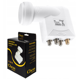 Konwerter 4K Unicable na 7 dekoderów Chess 5