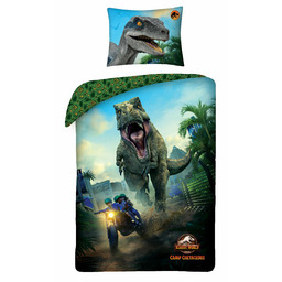 Halantex Pościel bawełniana 140x200 Jurassic World poszewka 70x90