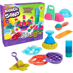 Kinetic Sand, piasek kinetyczny, satysfakcjonujący zestaw