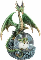 Nemesis Now szmaragdowa wyrocznia 19 cm kula śnieżna,