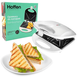 Opiekacz do kanapek toster Hoffen biały