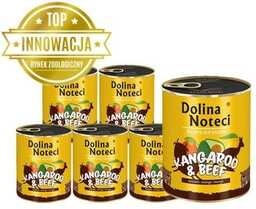 DOLINA NOTECI PREMIUM SUPERFOOD kangur i wołowina 6x800g