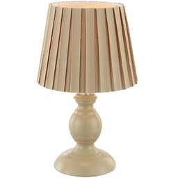 Klasyczna LAMPA stołowa METALIC 21690 Globo abażurowa LAMPA