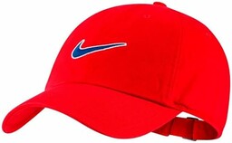 Nike Męska czapka Essential Swoosh H86, Uniwersytet Czerwony/Indygo