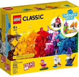 Lego Classic Kreatywne przezroczyste klocki 11013