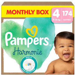 Pampers Harmonie Pieluszki, rozmiar 4, 174 szt. (9-14