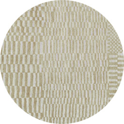 DYWAN Berber Round Caravan okrągły, beżowa kolorystyka, geometryczny
