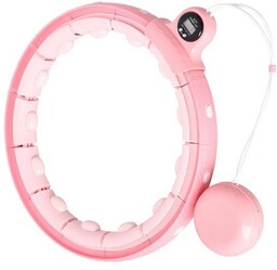 FH02 PINK HULA HOP Z OBCIĄŻNIKIEM + LICZNIK