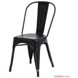 Krzesło PARIS Antique Czarny