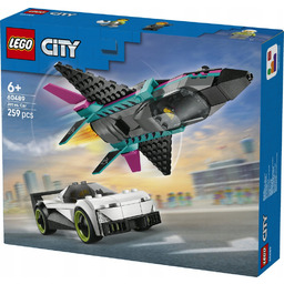 Lego City 60489 Odrzutowiec kontra samochód