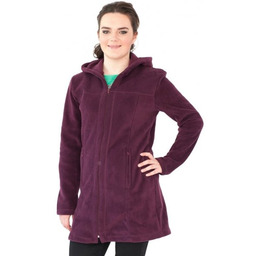 Płaszcz polarowy z kapturem, Kreator Studio Mody, r.