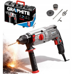 Graphite Młotowiertarka Sds+ 900W, walizka udar 4 funkcje