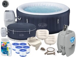 Zestaw Premium Dmuchane Ogrodowe Spa Lay-Z-Spa Miami Dark