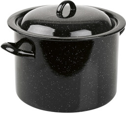 BANQUET Emaliowany garnek z pokrywką, pojemność 7,5 l