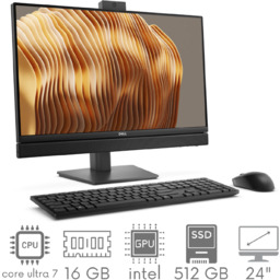 2w1 Komputer PC Dell Pro 24 All-in-One QC24250