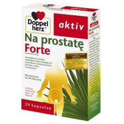 DOPPELHERZ AKTIV FORTE Na prostatę - 30 kapsułek
