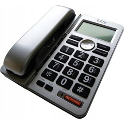 Telefon przewodowy Dartel LJ-240 Srebrny