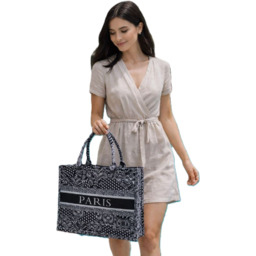 Torba miejska tote bag PARIS na zakupy