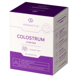 GENACTIV Clostrum Junior z czarnym bzem, 30sasz.