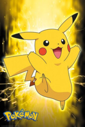 Plakat Pokémon - Pikachu Neon (Pikachu Neon)