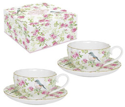 PORCELANOWE FILIŻANKI DO ESPRESSO Spring Time - Wiosenne
