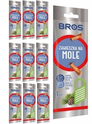 ZAWIESZKA NA MOLE PRZECIWKO MOLOM CEDROWA ODZIEŻOWYM BROS