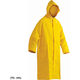 CETUS - płaszcz przeciwdeszczowy, rozm. L-3XL, - żółty