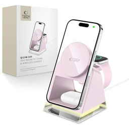 Ładowarka bezprzewodowa TECH-PROTECT MagSafe QI 15W-A43 LED -