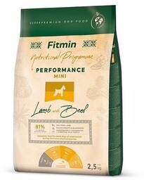 Fitmin Dog Mini Performance Lamb With Beef 2,5