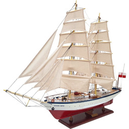 MODEL ŻAGLOWCA TYPU BRYG STS FRYDERYK CHOPIN SUPER