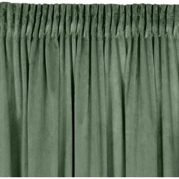 EUROFIRANY Zasłona Melanie 140 x 270 cm Ciemnomiętowy