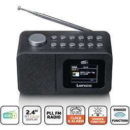 Lenco CR-625BK - radio DAB+/FM z budzikiem