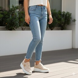 Sneakersy Goodin GD-XW-1019 Beżowe