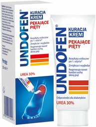 Undofen Krem na Pękające Pięty - Mocznik 30%,