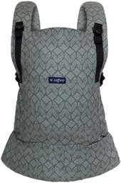 Zaffiro Ergo, Nosidełko ergonomiczne, regulowane, Geo, Bottle green