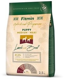 Fitmin Dog Medium/Maxi Puppy Lamb With Beef 2,5