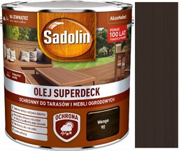 Sadolin Olej Superdeck Do Tarasów 2,5L Wenge