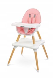 Caretero Tuva Krzesełko Do Karmienia Pink