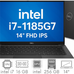 Dell Latitude 7420 i7-1185G7 16GB 256SSD 14" FHD