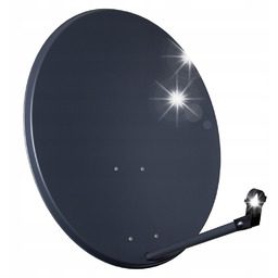 CZASZA/ANTENA SATELITARNA CORAB 80CM GRAFIT HD 4K