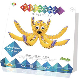 CreativaMente - Creagami śliczna ośmiornica kreatywna gra origami