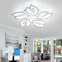 Ściemnialna lampa sufitowa LED, 45W nowoczesna lampa sufitowa