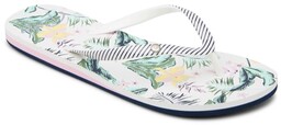 japonki ROXY - Portofino Iii White/Leaf Green (WL1)