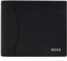 Duży Portfel Męski BOSS 50542388 Czarny