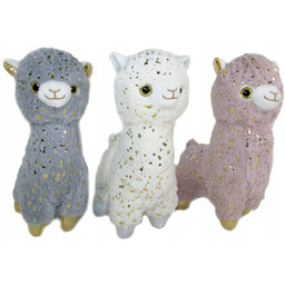 Maskotka Alpaka lama 3 kolory - 30cm