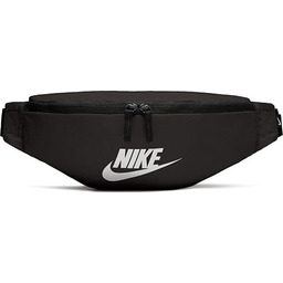 Nike Unisex Sportswear Heritage H saszetka, czarny/biały, rozmiar