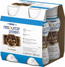 Suplement diety, Resource Protein smak czekoladowy płyn 4x200ml